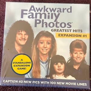 AWKWARD FAMILY PHOTOS GREATEST HITS: EXPANSION #1 GAME NEW and Sealed 2022
